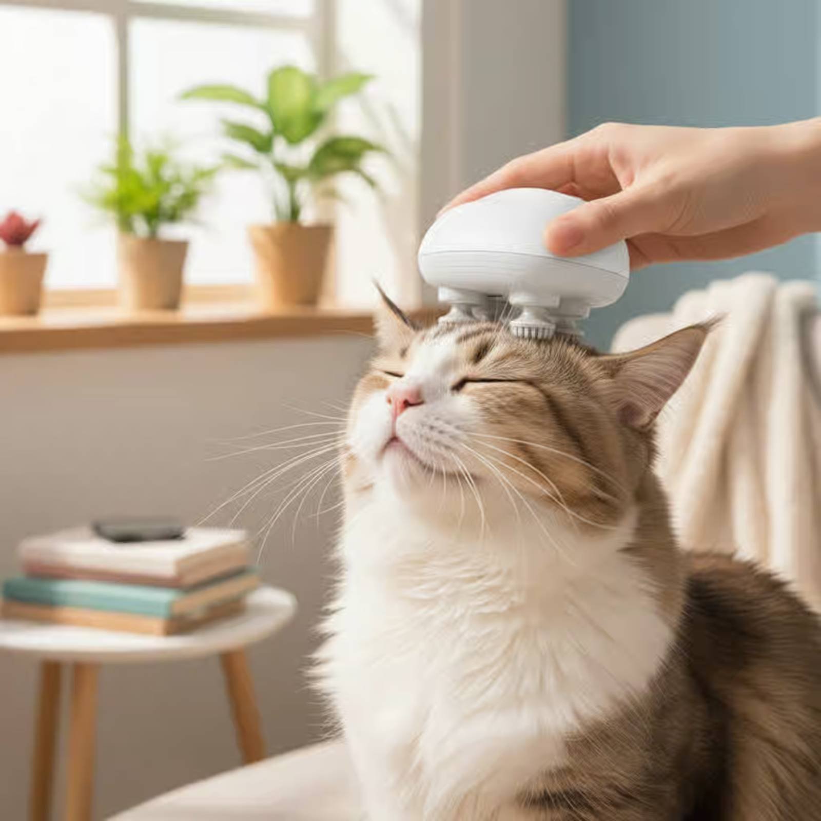 Scalp Massager Electric - Electric Feline Head Massager Low Noise