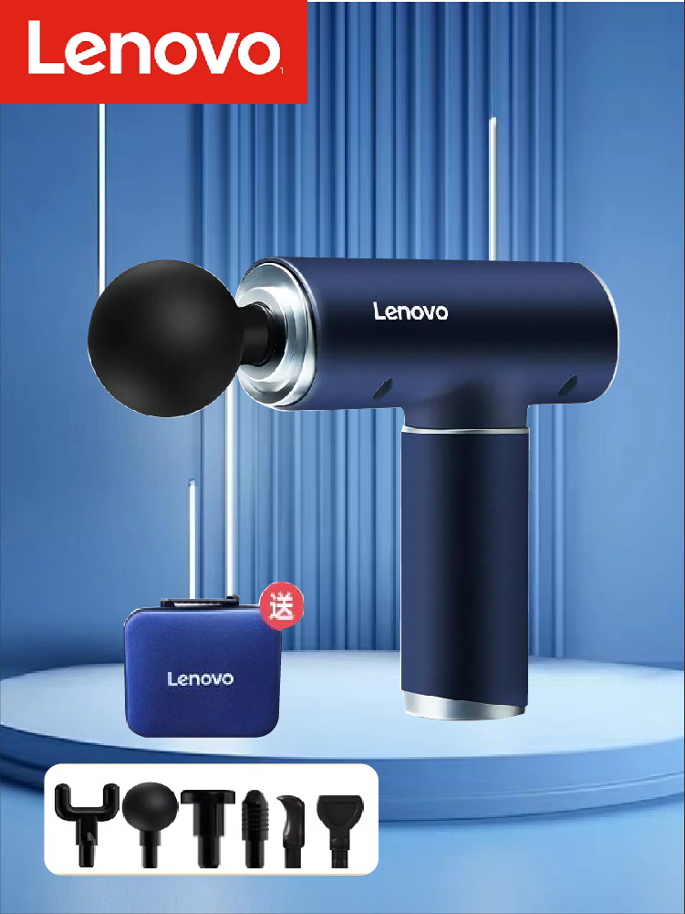 Scalp Massager Electric - Lenovo 6 Heads Fascia Gun Professional