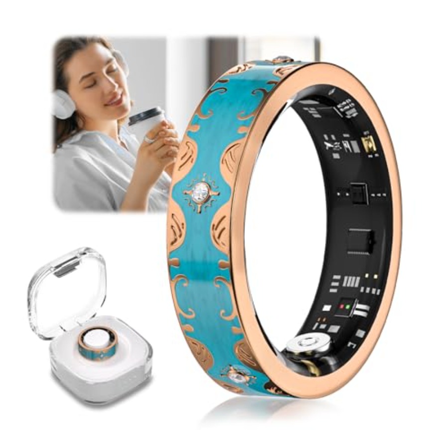 Health Wellness Activities - 7 Gen Diamond Smart Ring for