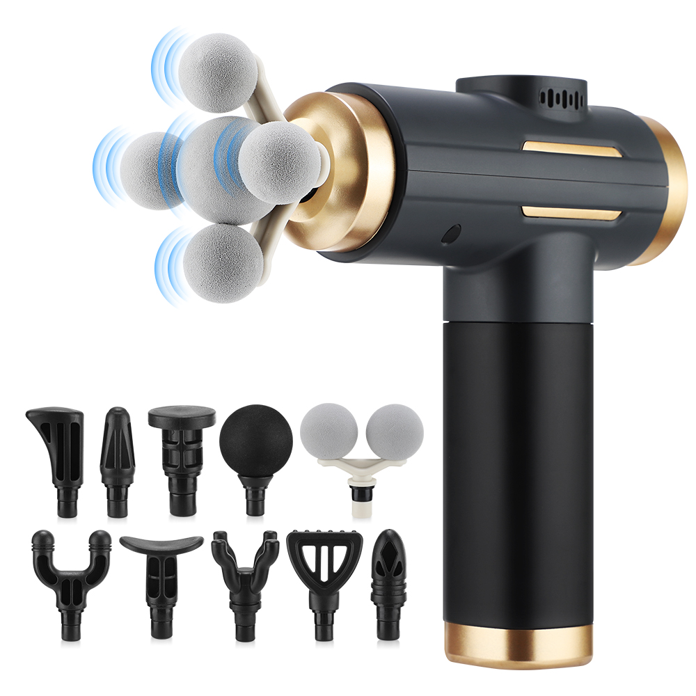 Scalp Massager Electric - Portable Fascial Massage Gun Electric Percussion