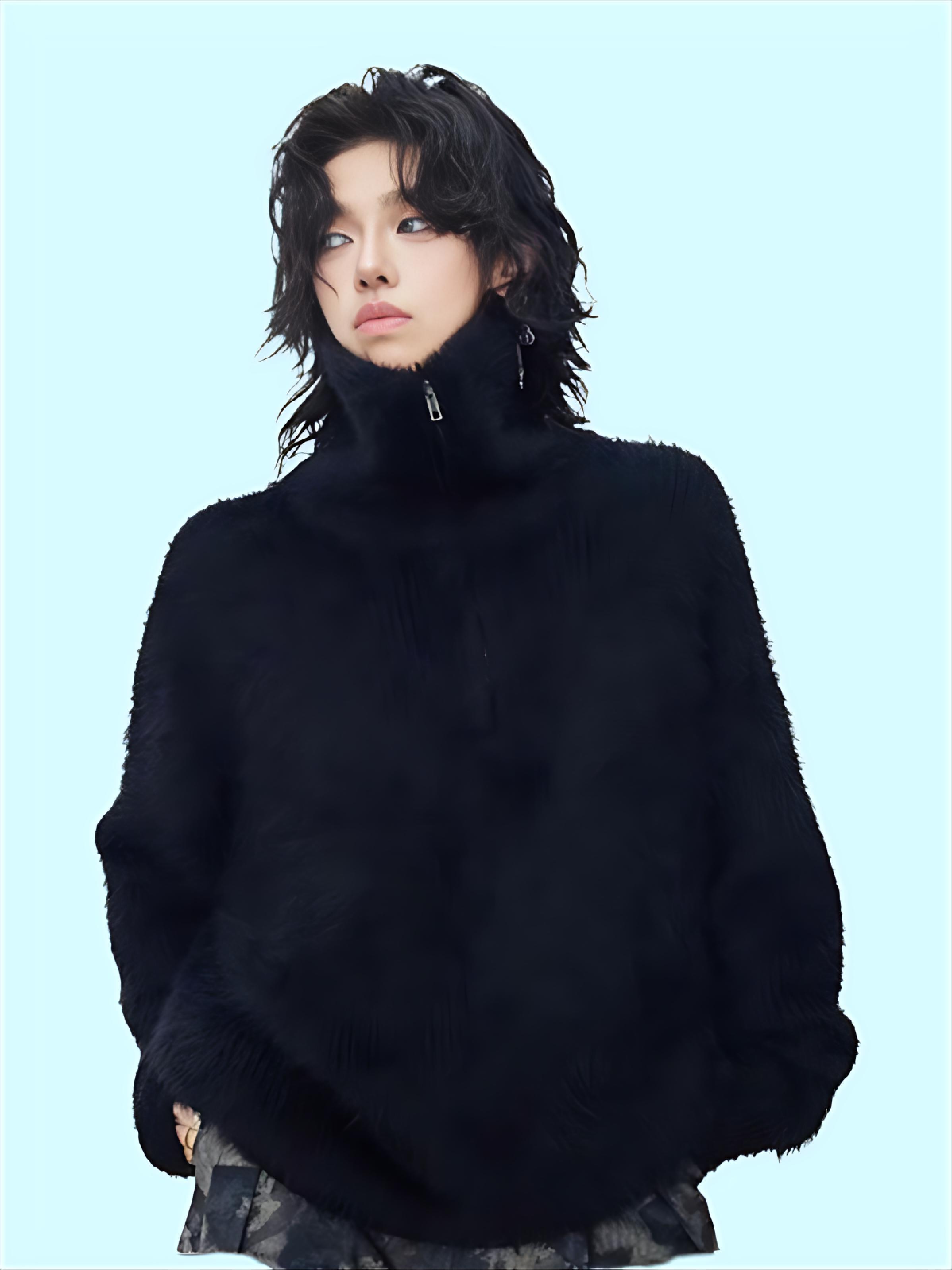 Fur Collar Pullovers Anime Rab - Health Wellness Activities recension och pris