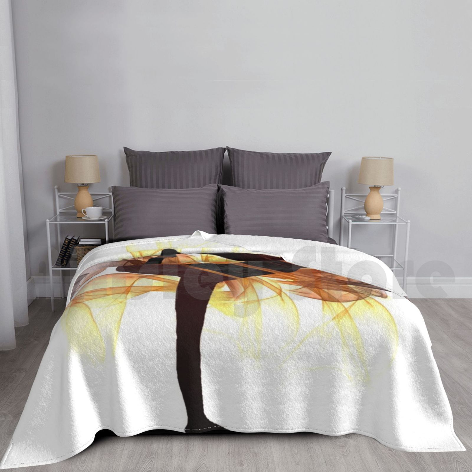 Yoga Poses Blanket For Sofa Be - Health Wellness Yoga recension och pris