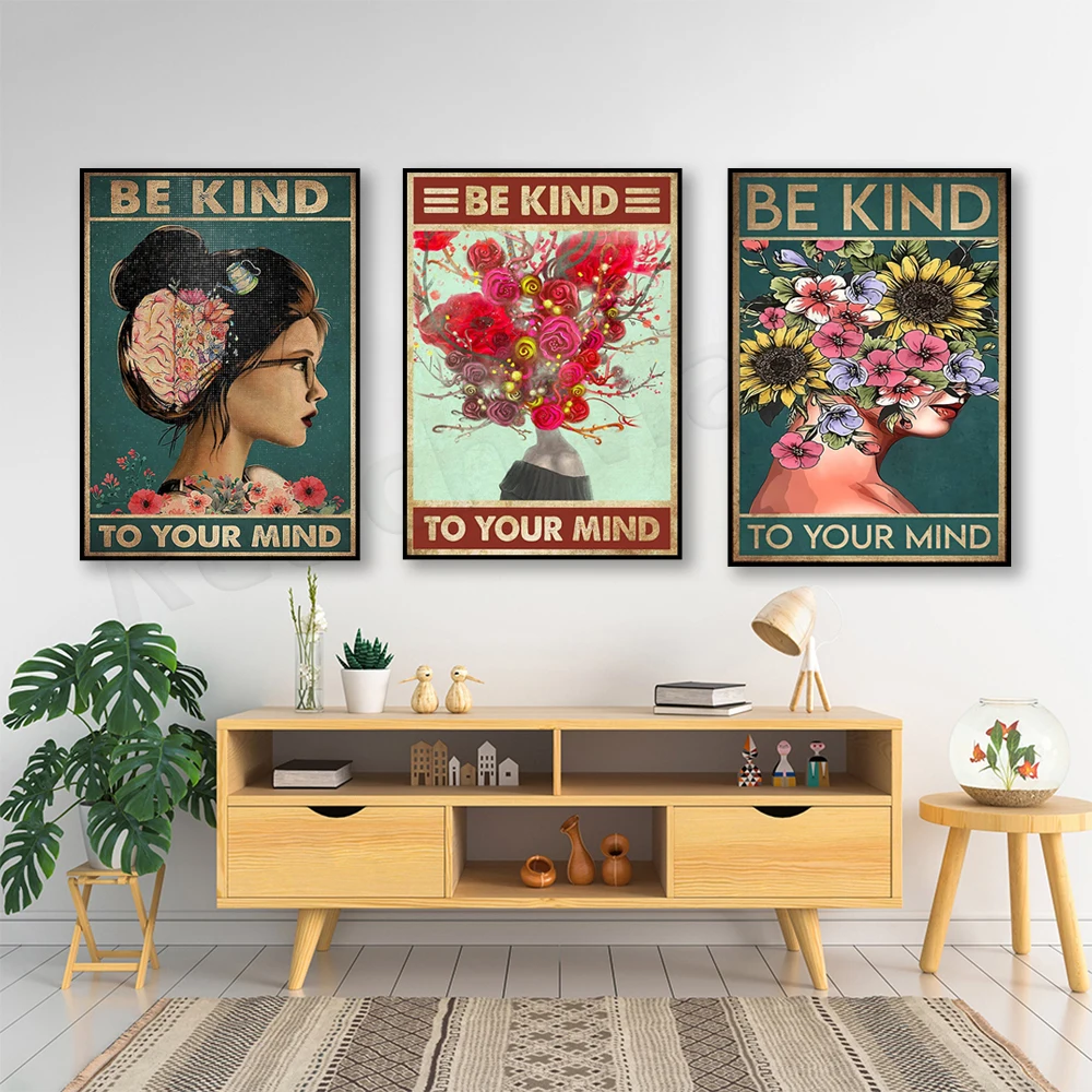 Treat your mind well: Women's  - Mental Health Wellness Quotes recension och pris