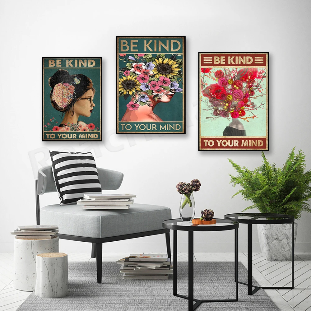 Treat your mind well: Women's  - Mental Health Wellness Quotes recension och pris