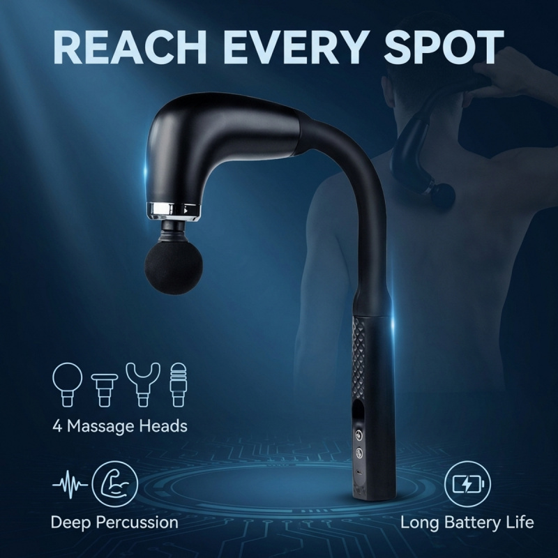 Electric Muscle Massage Gun wi - Scalp Massager Electric recension och pris