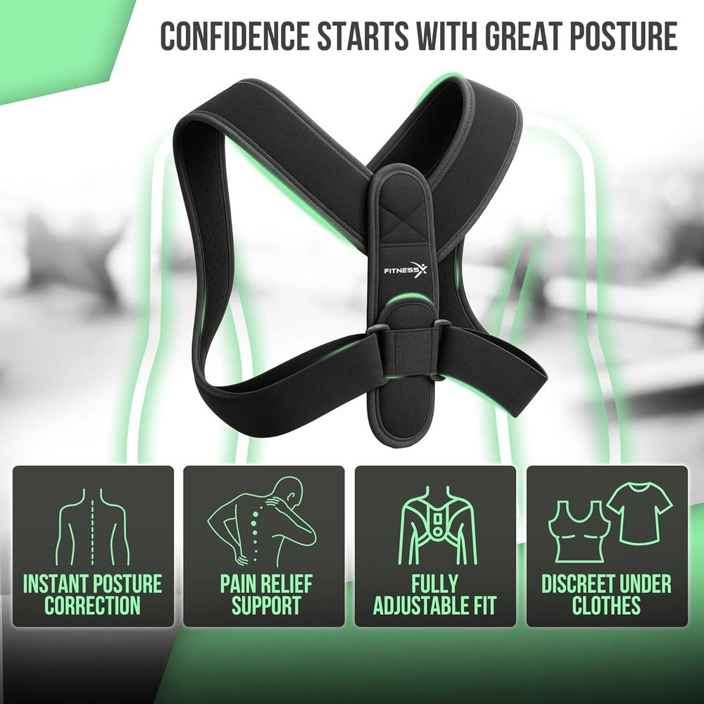 Adjustable Posture Corrector f - Posture Corrector Back Brace recension och pris