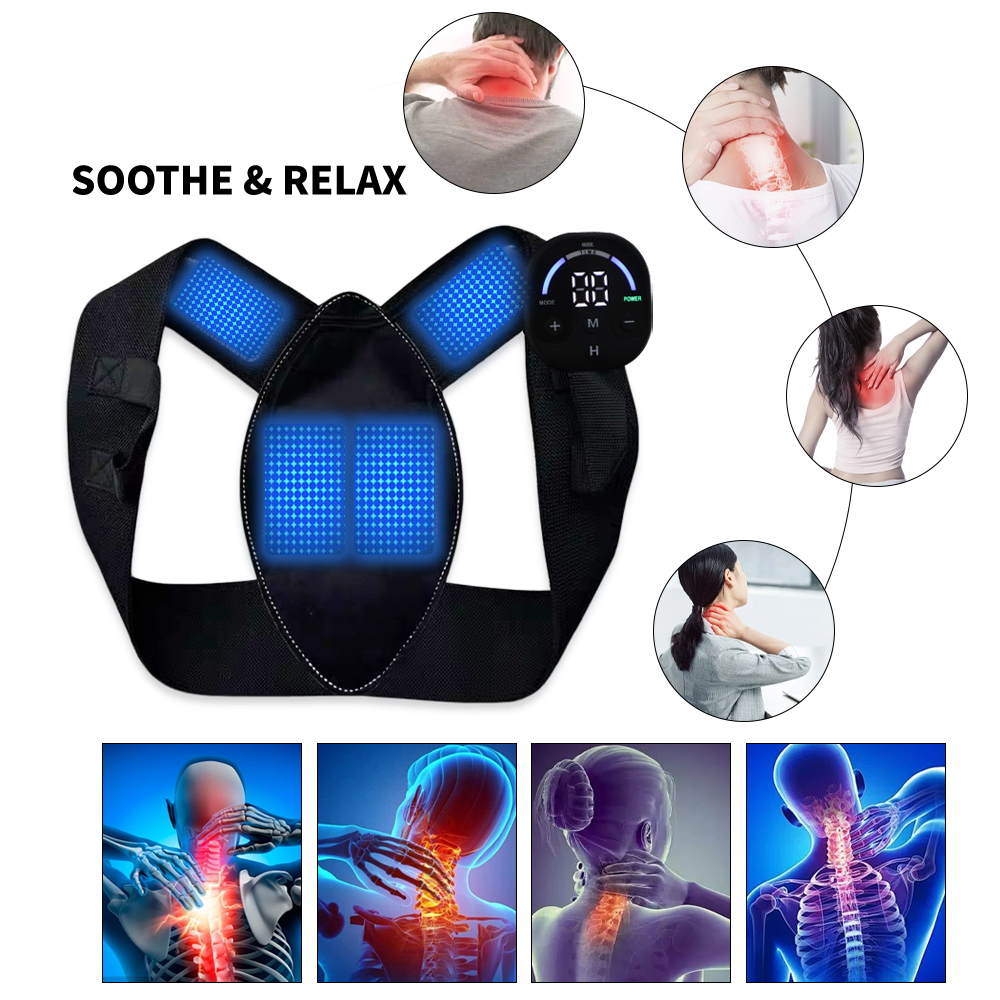 EMS Posture Corrector Belt for - Posture Corrector Back Brace recension och pris