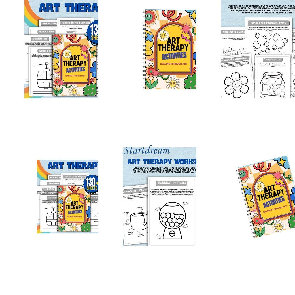 Mental Health Workbook Therape - Health Wellness Activities recension och pris