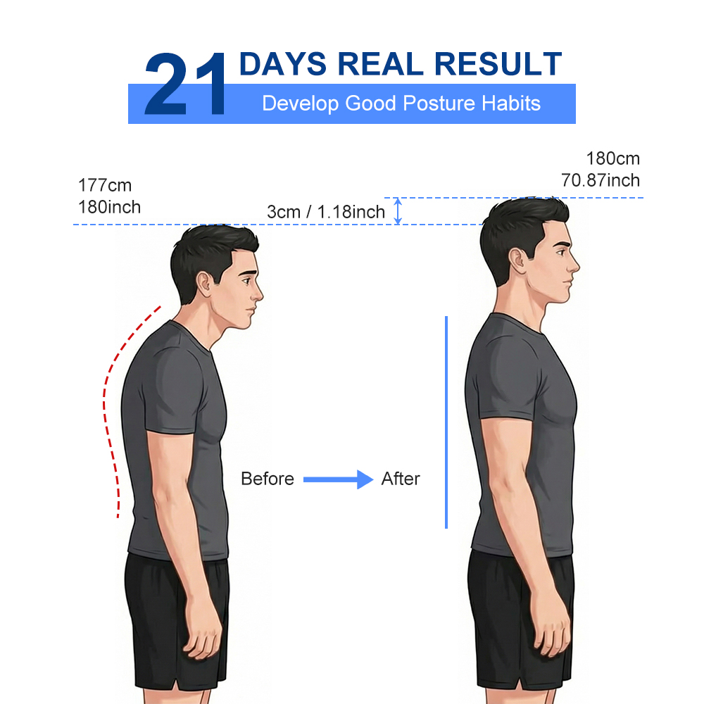Adjustable Alloy Posture Corre - Posture Corrector Back Brace recension och pris
