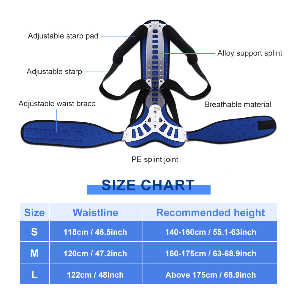 Adjustable Alloy Posture Corre - Posture Corrector Back Brace recension och pris