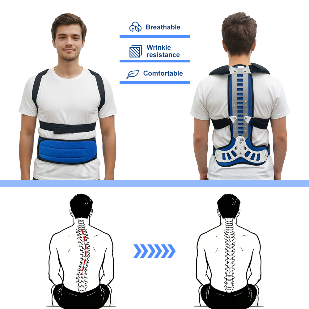 Adjustable Alloy Posture Corre - Posture Corrector Back Brace recension och pris