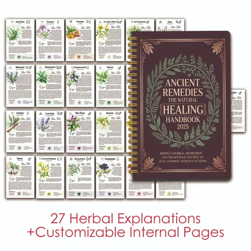 Natural Remedies Handbook with - Health & Wellness Lafayette recension och pris