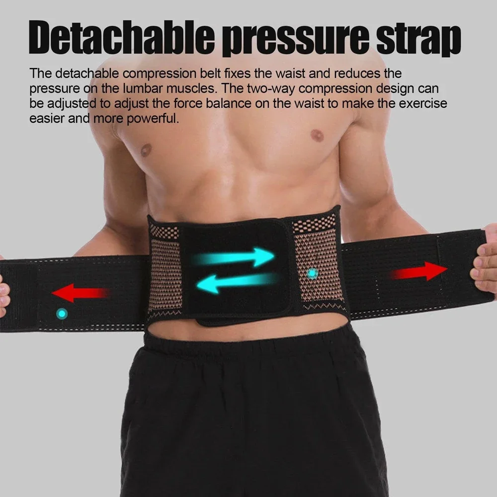1Pcs Lower Back Support Brace, - Posture Corrector Back Brace recension och pris