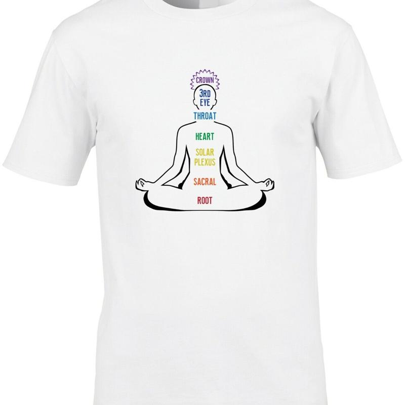 Chakras Yoga Men'S T Shirt Med - Health Wellness Yoga recension och pris