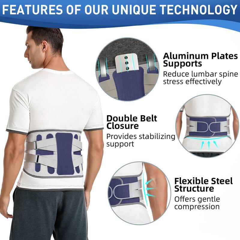 Lower Back Brace Women Men Lum - Posture Corrector Back Brace recension och pris