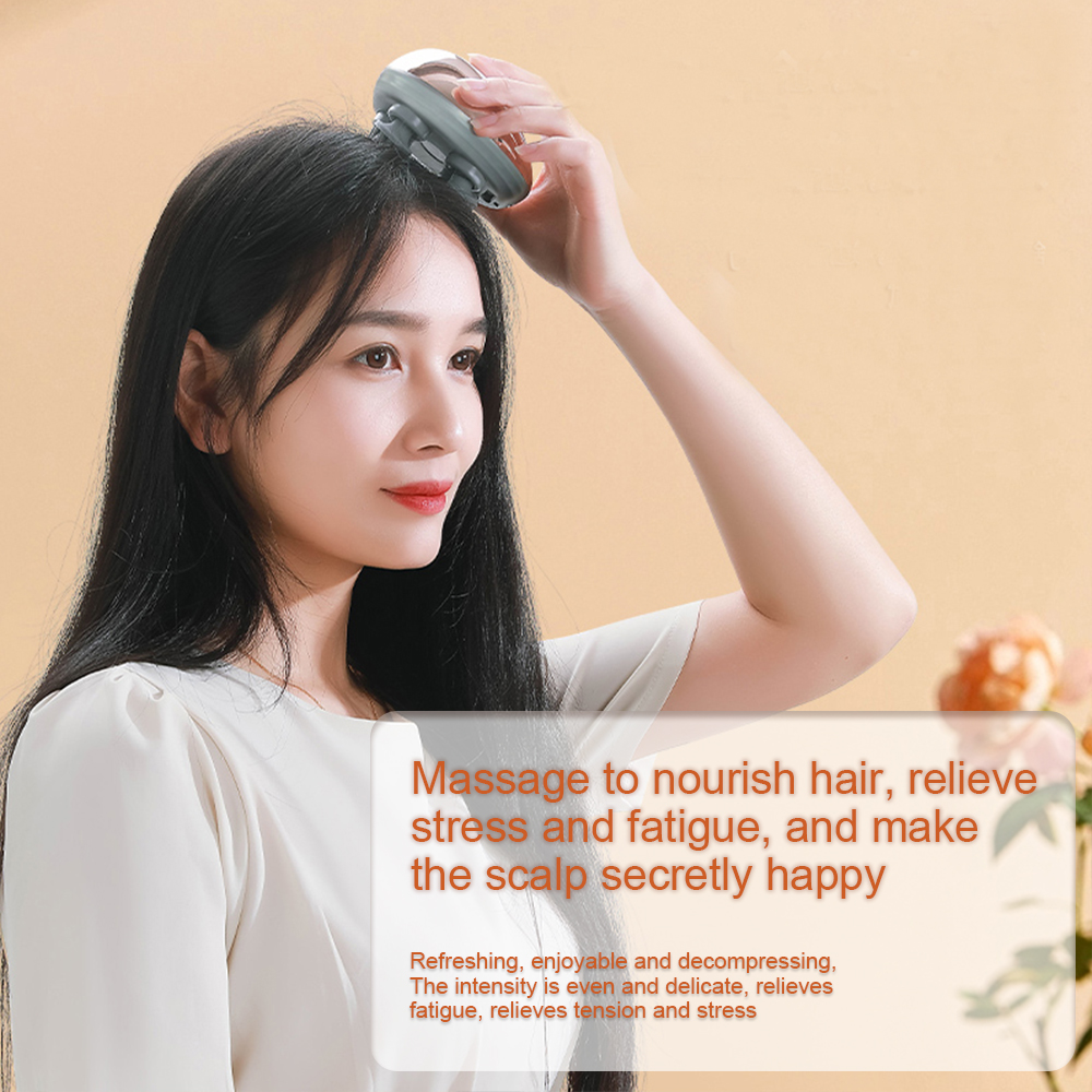 Electric Scalp Vibration Head  - Scalp Massager Electric recension och pris