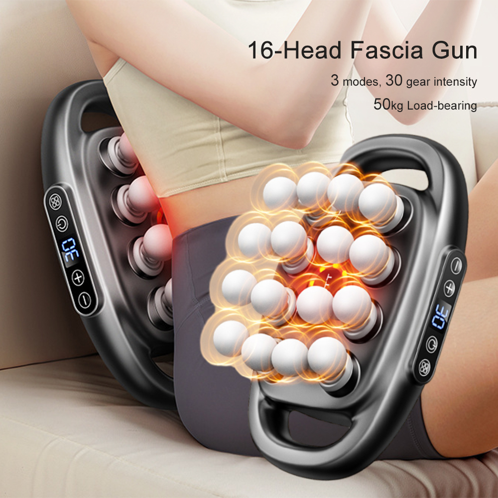 16-Head Fascia Gun High-Freque - Scalp Massager Electric recension och pris
