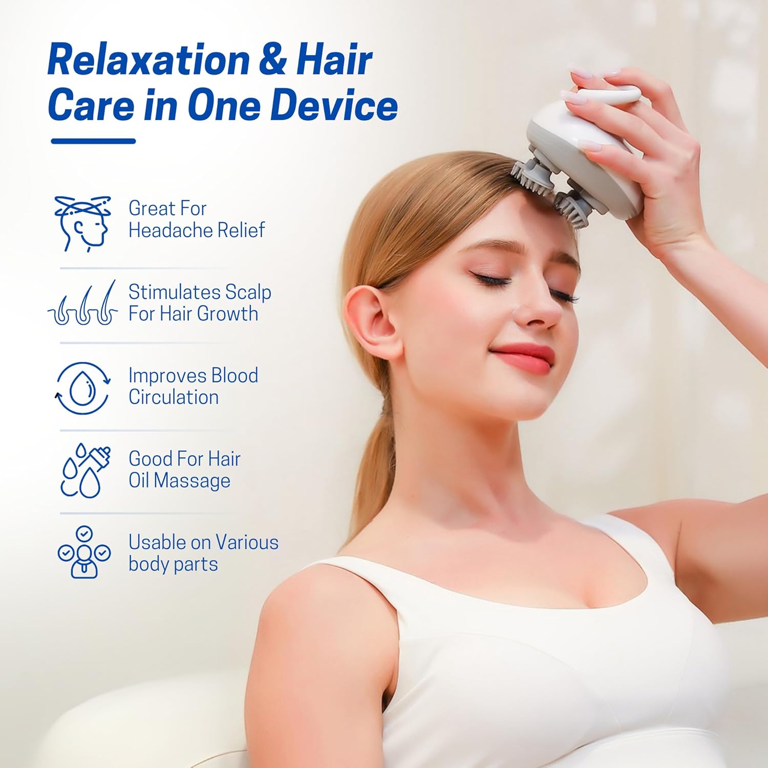 Scalp Massager Electric, Porta - Scalp Massager Electric recension och pris
