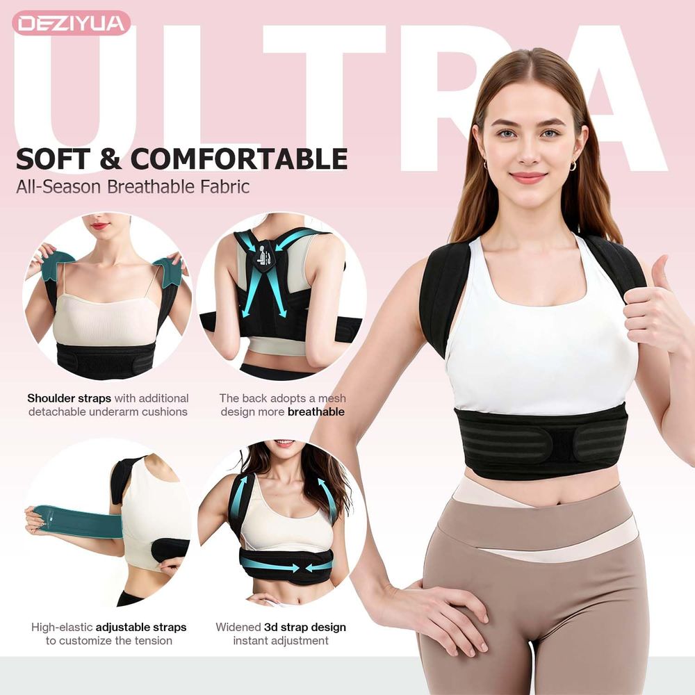 Universal Adjustable Posture C - Posture Corrector Back Brace recension och pris