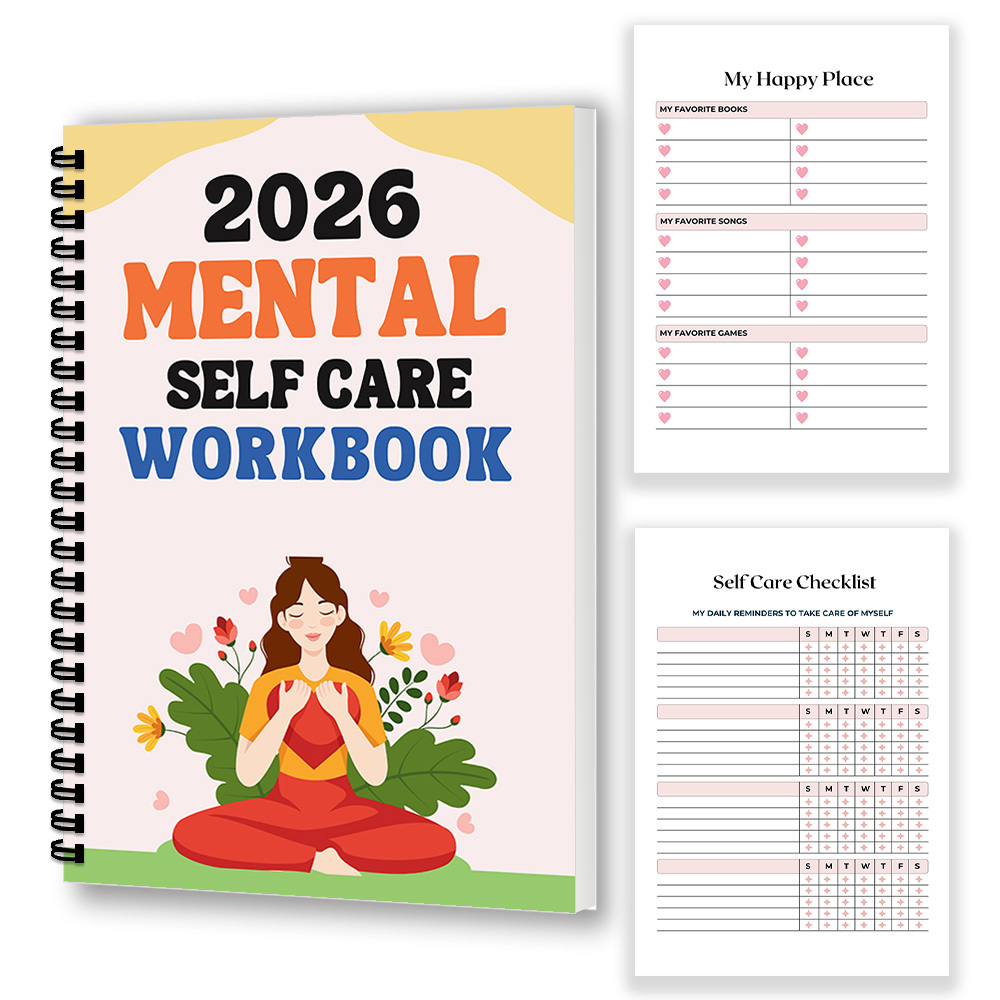 1PC 2026 Mindful Mental Self-C - Health Wellness Yoga recension och pris