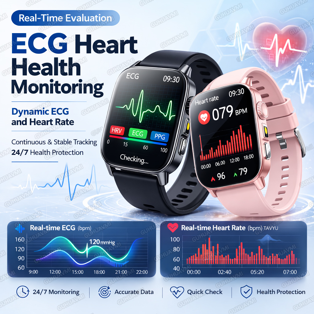 2026 Ultra AI Wellness ECG+PPG - Health Wellness Activities recension och pris